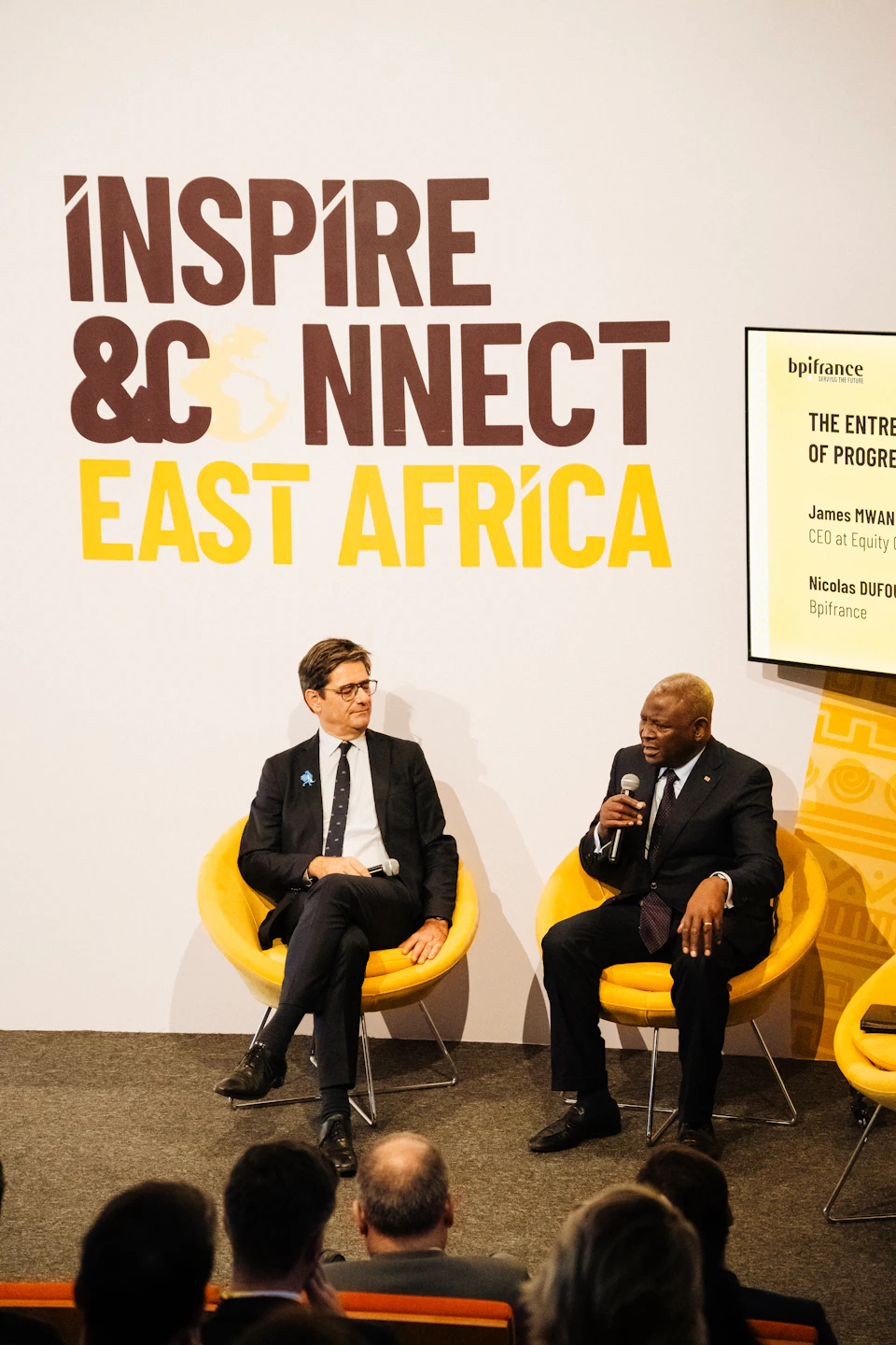 A panel discussion at a regional forum